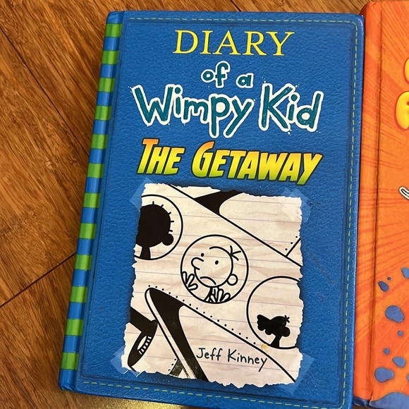 Diary of a Wimpy Kid set of 3 hardcover books by Jeff Kinney new! Never used! - Picture 2 of 5